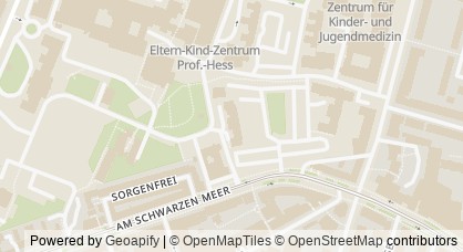 Kartendarstellung von  Elternverein Leukämie- und Tumorkranker Kinder Bremen e. V.