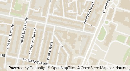 Kartendarstellung von  Bildungsbrücke im Viertel