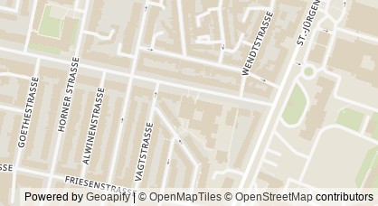 Kartendarstellung von  Familientreff im Winter