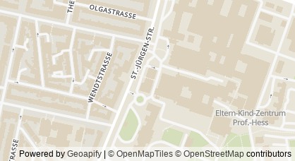 Kartendarstellung von  Dr. med. Ronald Müller Praxis für angeborene Herzfehler / Kinderkardiologie