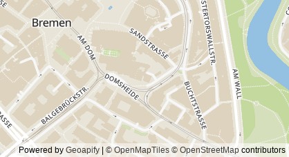 Kartendarstellung von  Cara – Beratungsstelle zu Schwangerschaft und Pränataldiagnostik