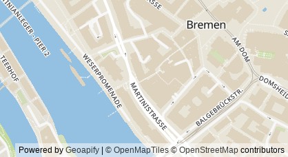 Kartendarstellung von  bremen digitalmedia e. V.