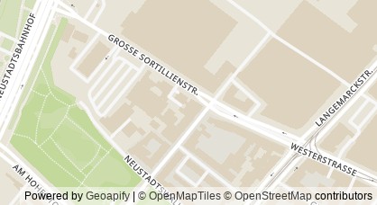 Kartendarstellung von  Sozialzentrum 4 – Süd