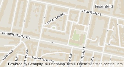 Kartendarstellung von  Eine Schule für Alle Bremen e.V.