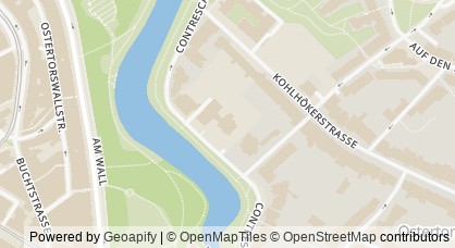 Kartendarstellung von  Kooperationsstelle Kriminalprävention