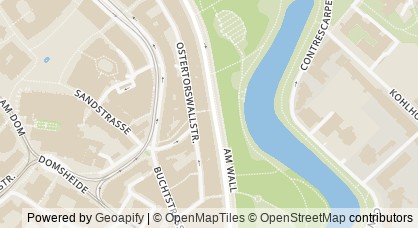 Kartendarstellung von  Trans*Beratung Bremen