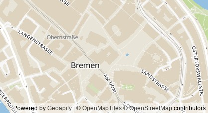 Kartendarstellung von  Bürger:innenbeauftragte der Senatskanzlei Bremen