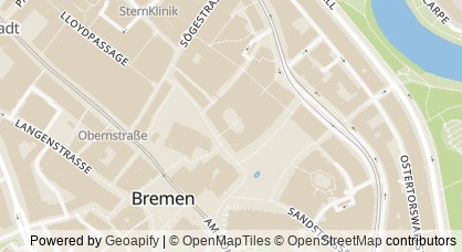 Kartendarstellung von  Zentrum für Arbeit und Politik (zap)