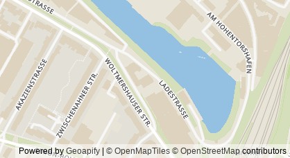 Kartendarstellung von  Welcome to Bremen