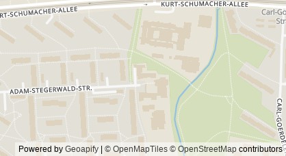 Kartendarstellung von  Ev. Kirchengemeinde in der Neuen Vahr