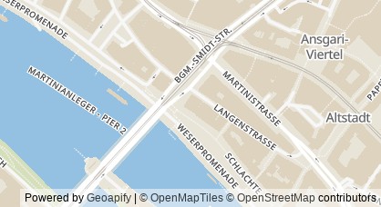 Kartendarstellung von  Beratung im Kinderschutzzentrum