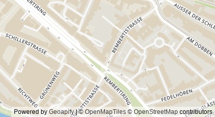 Kartendarstellung von  Bremer Informations-Büro