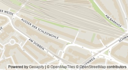 Kartendarstellung von  Kinderhospiz-Stützpunkt Löwenherz Bremen