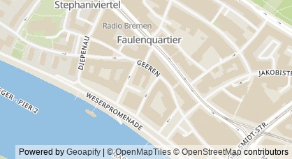 Kartendarstellung von  Westerholt Rechtsanwalt