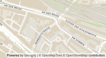 Kartendarstellung von  Hebammen Laden