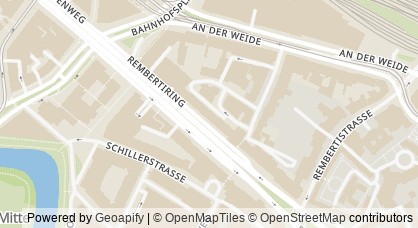 Kartendarstellung von  Der Senator für Kinder und Bildung