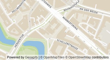 Kartendarstellung von  Sozialberatung Wohnungslosenhilfe – Offene Beratung