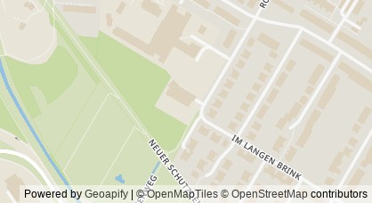 Kartendarstellung von  Kinder- und Familienzentrum Roter Sand