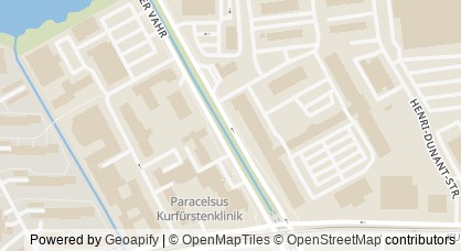 Kartendarstellung von  Mütterzentrum Vahr e.V.