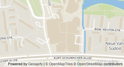 Kartendarstellung von  Bilderbuchkino (Vahr)