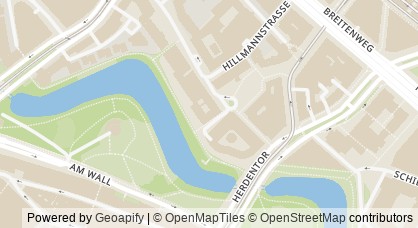 Kartendarstellung von  Umwelt Bildung Bremen