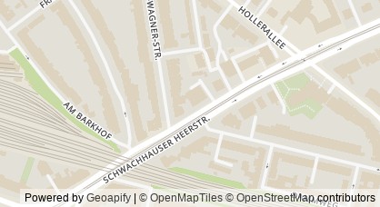 Kartendarstellung von  Kassenärztliche Vereinigung Bremen