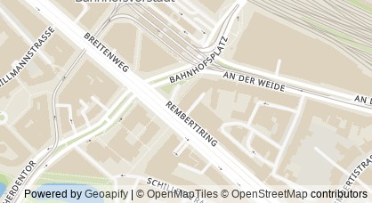 Kartendarstellung von  Medizinische Ambulanz