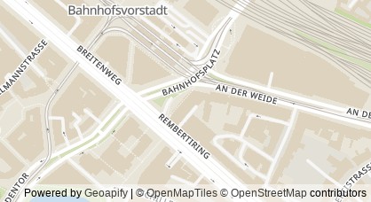 Kartendarstellung von  Zentrale Fachstelle Wohnen (ZFW)