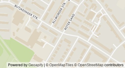 Kartendarstellung von  Bewegungslandschaft für 1 bis 3-jährige Kinder (Woltmershausen)