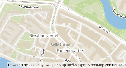 Kartendarstellung von  Bremer Volkshochschule vhs