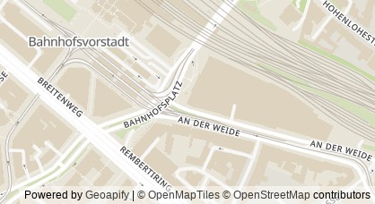 Kartendarstellung von  ZentralElternVertretung (ZEV) der Tageseinrichtungen für Kinder in Bremen