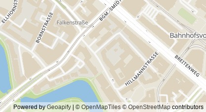 Kartendarstellung von  Landeszentrale für politische Bildung Bremen