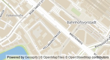 Kartendarstellung von  Seniorenbüro e.V. Bremen