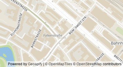 Kartendarstellung von  Beratung für Glücksspielsüchtige und Angehörige