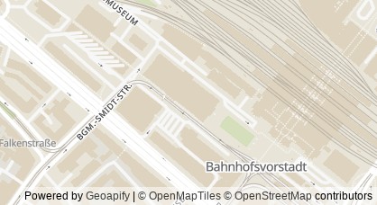 Kartendarstellung von  Übersee-Museum Bremen