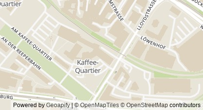 Kartendarstellung von  Draki gGmbH