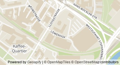 Kartendarstellung von  Leo’s Abenteuerpark Bremen