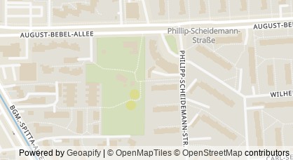 Kartendarstellung von  Elterninitiative Spielplatz Philipp-Scheidemann-Straße e.V.