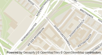 Kartendarstellung von  Jugendberufsagentur Bremen | Bremerhaven