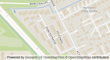 Kartendarstellung von  Haushaltshilfe mit Herz Bremen