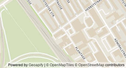 Kartendarstellung von  JUS Jugendhilfe und Soziale Arbeit gGmbH