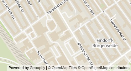 Kartendarstellung von  Verbund Bremer Kindergruppen