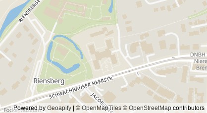 Kartendarstellung von  Deutsches Sozialwerk (DSW) e.V.