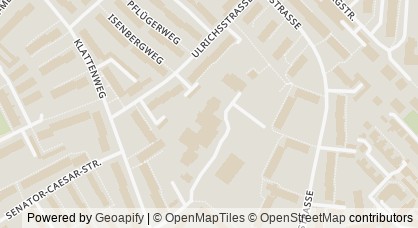 Kartendarstellung von  Kinder- und Familienzentrum Fritz-Gansberg-Straße