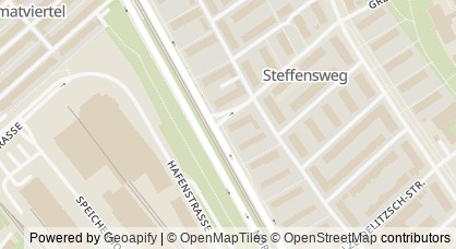 Kartendarstellung von  Erwerbslosen-Beratung