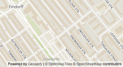 Kartendarstellung von  Katharina Hirsch – Heilpraktikerin für Psychotherapie