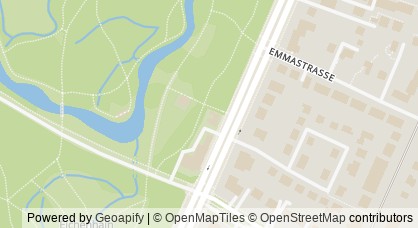 Kartendarstellung von  Jugendtreff „Freizi“ Parkallee