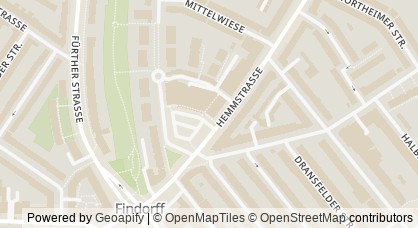 Kartendarstellung von  Kinder- und Jugendarztpraxis Findorff