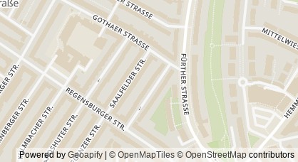 Kartendarstellung von  Hand zu Hand e.V.