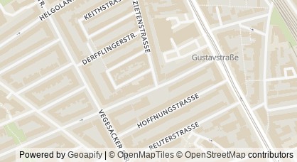 Kartendarstellung von  RAZ West